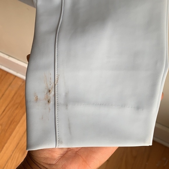 Zara blue trousers pants size XS pull up no zip - Picture 7 of 11